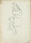 Theo van Doesburg Dansende man oil on canvas